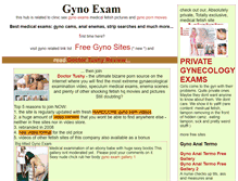Tablet Screenshot of exam-gyno.com